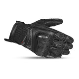 BELA ROCKET GUANTES CORTOS HOMBRE PIEL NEGRO GRIS