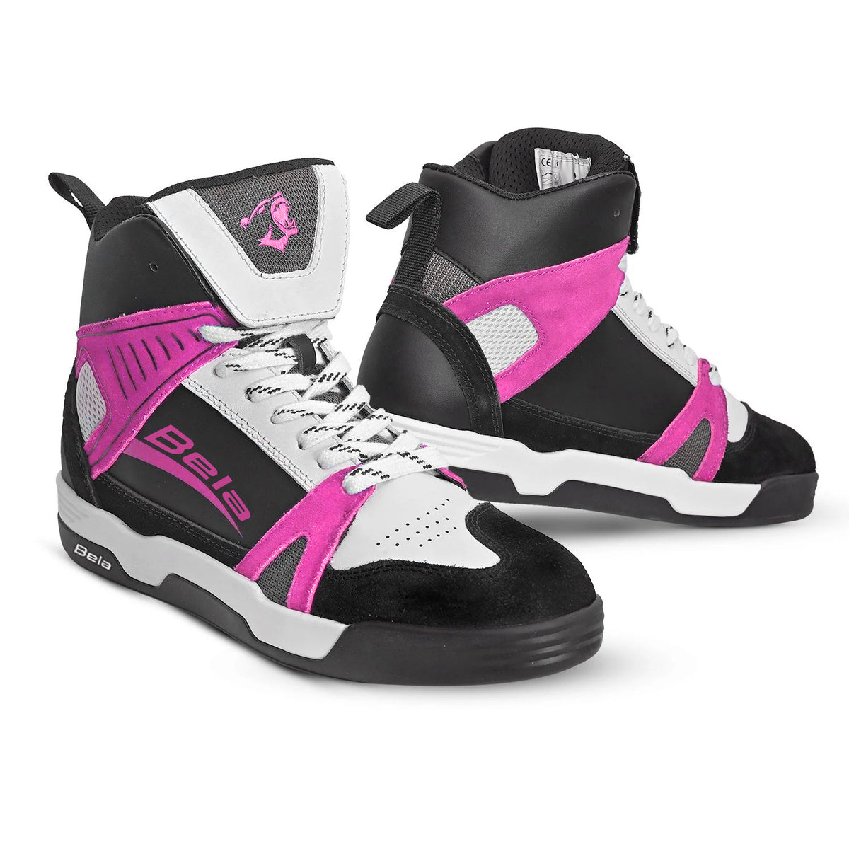 BELA ROVER BOTAS URBANAS DE MUJER NEGRO BLANCO FUCHSIA
