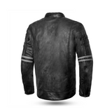 BELA ROYAL RIDER HOMBRE PIEL VINTAGE CHAQUETA NEGRO GRIS