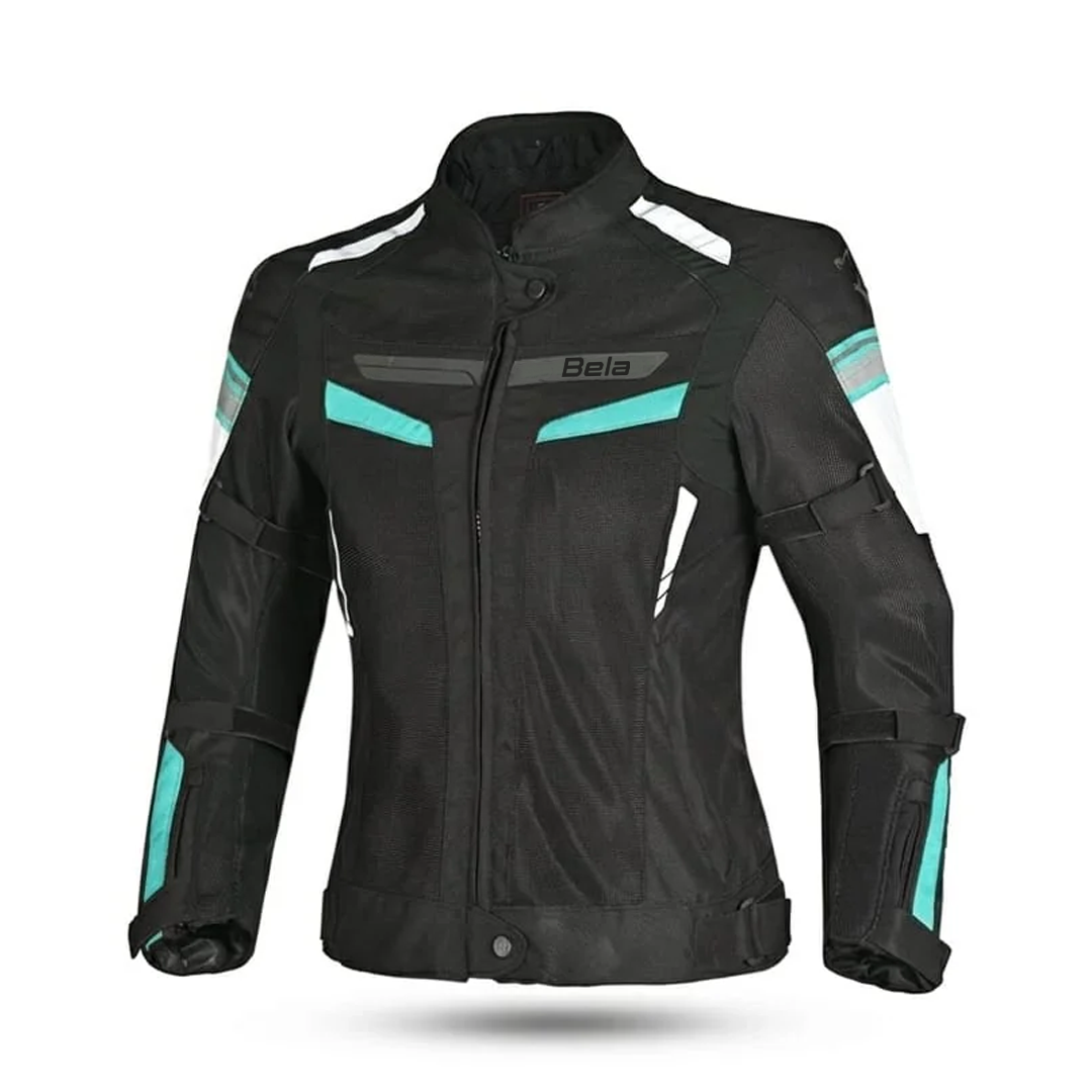 BELA SPRINTER CHAQUETA TEXTIL MUJER NEGRO TURQUOISE