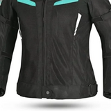 BELA SPRINTER CHAQUETA TEXTIL MUJER NEGRO TURQUOISE