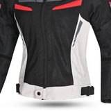 BELA - Sprinter Lady Textile Jacket, Black/Ice/Red
