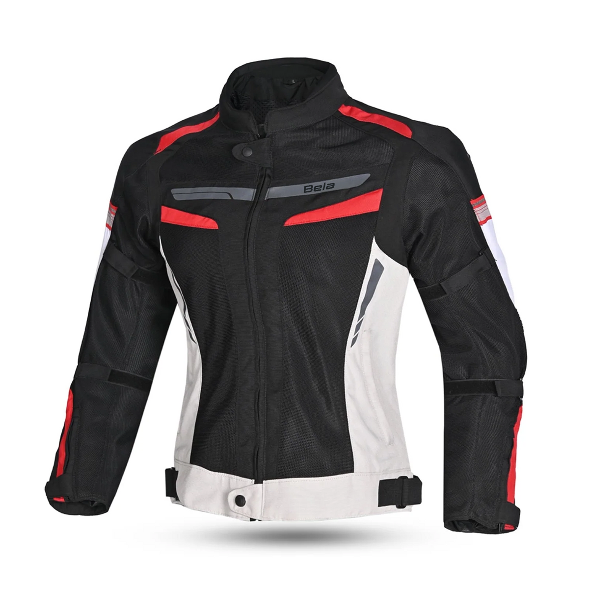 BELA - Sprinter Lady Textile Jacket, Black/Ice/Red