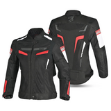 BELA SPRINTER DAMEN-TEXTILJACKE SCHWARZ ROT