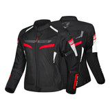 BELA SPRINTER DAMEN-TEXTILJACKE SCHWARZ ROT
