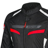 BELA SPRINTER DAMEN-TEXTILJACKE SCHWARZ ROT