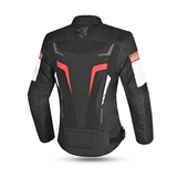 BELA SPRINTER DAMEN-TEXTILJACKE SCHWARZ ROT