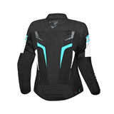 BELA SPRINTER DAMEN-TEXTILJACKE SCHWARZ TÜRKIS