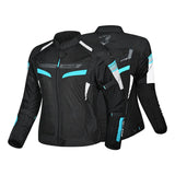 BELA SPRINTER DAMEN-TEXTILJACKE SCHWARZ TÜRKIS