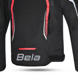 BELA STAR LIGHT KINDER MOTORRAD-TEXTILJACKE SCHWARZ
