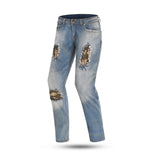 BELA STONE PANTALON DE HOMBRE JEANS AZUL CAMO