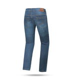 Calça de homem Bela Stroke, tamanho 30L, azul spray.