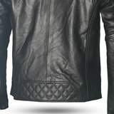 BELA SWISS MAN CHAQUETA DE PIEL MODA NEGRO