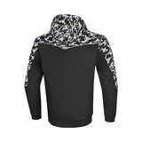 BELA - Sweat à capuche Camo Rush noir/gris foncé