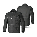 BELA TACTICAL WAX COTTON CHAQUETA HOMBRE NEGRO