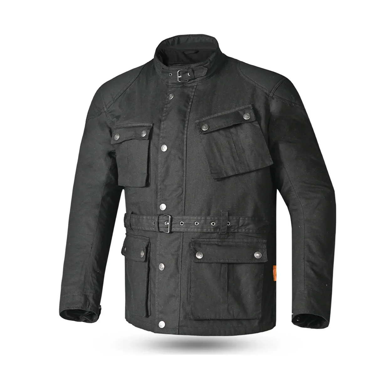 BELA TACTICAL WAX COTTON CHAQUETA HOMBRE NEGRO