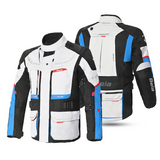 GIACCA MOTO IN TESSUTO BELA TRANSFORMER 3IN1 UOMO GRIGIO NERO BLU