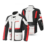 GIACCA MOTO IN TESSUTO BELA TRANSFORMER 3IN1 UOMO HELOMEN NERO ROSSO