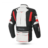 GIACCA MOTO IN TESSUTO BELA TRANSFORMER 3IN1 UOMO HELOMEN NERO ROSSO