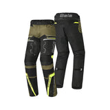 BELA - Pantalon textile Watson Noir/Kaki/Jaune/Blanc