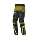 BELA - Pantalon textile Watson Noir/Marron/Jaune/Blanc