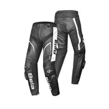 BELA X RACE PANTALON DE HOMBRE PIEL NEGRO ANTHRA BLANCO