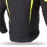 BELA - Rebel Man Rider Textiljacke Schwarz/Fluorgelb
