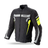 BELA - Rebel Man Rider Textiljacke Schwarz/Fluorgelb
