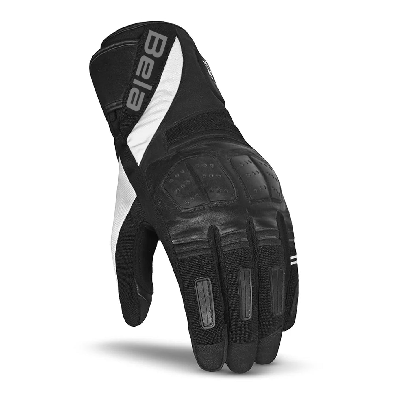 Bela Highway Herren Winter Motorradhandschuhe Schwarz/Weiß – SECURTEX MOTOR S.L (t/a MaximoMoto)