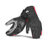 BELA - Guante Piel Iglo Winter WP Negro/Rojo Fluor