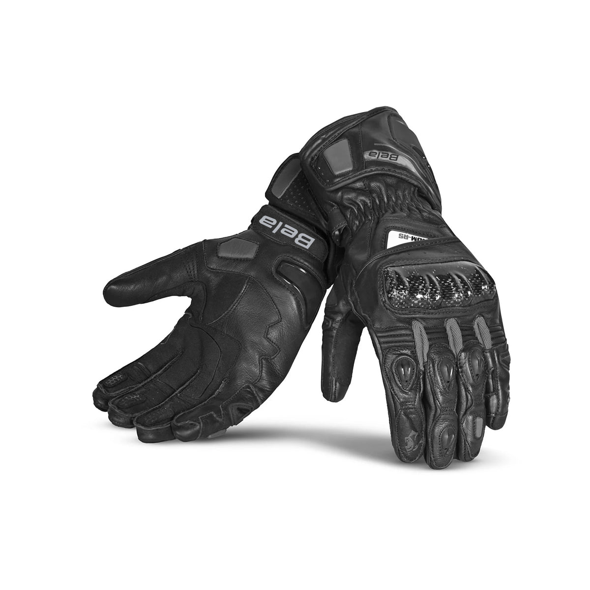 BELA - Leather Glove Venom RS Racing Man Black/Grey