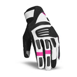 BELA - Gants textiles Arizon Lady Noir/Rose
