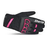 BELA - Guanto tessile Tracker Winter WP lady Nero/Rosa