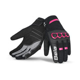 BELA - Guanto tessile Tracker Winter WP lady Nero/Rosa