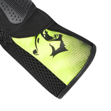 BELA - Gant textile Twix Lady Noir/Jaune fluo