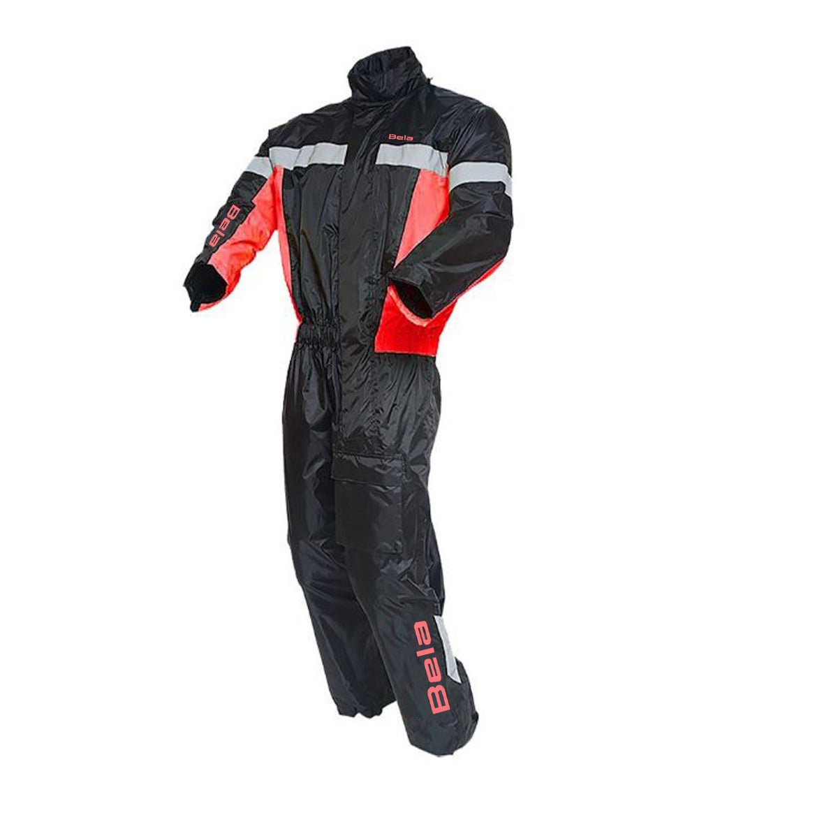 BELA - Impermeable Mono 1P Camou Negro/Rojo