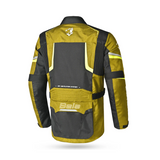 BELA - WATSON HOMBRE MOTO CHAQUETA TEXTILE NEGRO CAQUI AMARILLO BLANCO