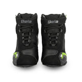 BELA - Kiva Man Leather Boots Black/Fluorescent Yellow