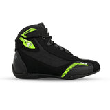 BELA - Kiva Man Leather Boots Black/Fluorescent Yellow