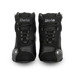 BELA - Stivali Kiva Uomo in Pelle Nero/Grigio