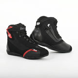 BELA BOTAS PIEL KIVA MAN NEGRO ROJO