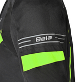 BELA BRADLEY CHAQUETA DE HOMBRE TEXTIL NEGRO AMARILLO FLUOR