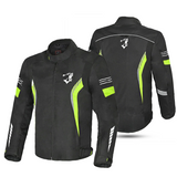 BELA BRADLEY CHAQUETA DE HOMBRE TEXTIL NEGRO AMARILLO FLUOR