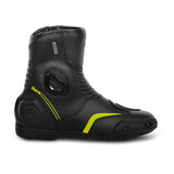 BELA FASTER 2.0 MOTORRADSTIEFEL SCHWARZ GELB MEHL 