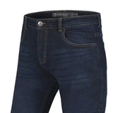 BELA CLARK SLIM FIT HOSE 32L DUNKELBLAU MIT SPRAY