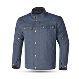 BELA CLUTCH WAX COTTON CHAQUETA HOMBRE AZUL