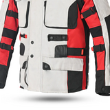 BELA CROSSROAD EXTREME WP 3 IN 1 CHAQUETA DE HOMBRE HIELO GRIS ROJO