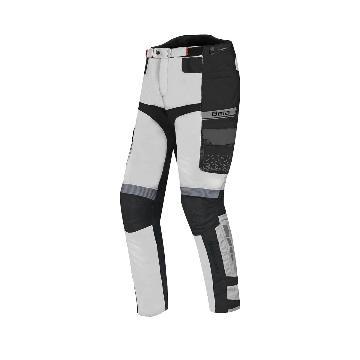 BELA CROSSROAD EXTREME Herren-Textilhose WP Eisgrau Schwarz