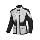 BELA TRANSFORMER CHAQUETA DE MOTO MUJER HIELO GRIS NEGRO
