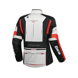BELA TRANSFORMER CHAQUETA DE MOTO MUJER HIELO ROJO NEGRO